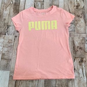 **3 for $15** Girls Pink Puma Shirt - Size 6x